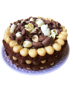 Naked Cake Chocolatuda 18 cm