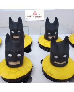 Cupcakes Batman (6 unidades)