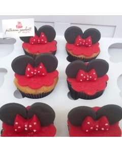 Cupcakes Minnie 2 (6 unidades)